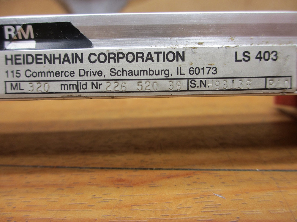 Heidenhain LS403-320MM *USED* Linear Encoder 320mm 226 520 38