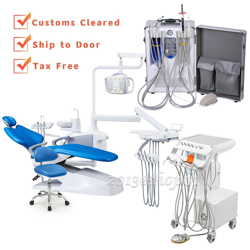 Dental Unit Chair Computer Controlled DC Motor /Moblie Delivery Unit Compressor