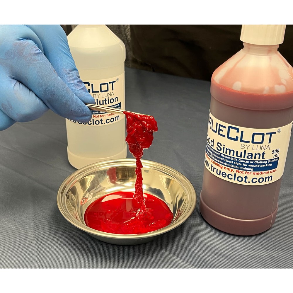 TrueClot Blood Simulant, Pre-Mixed