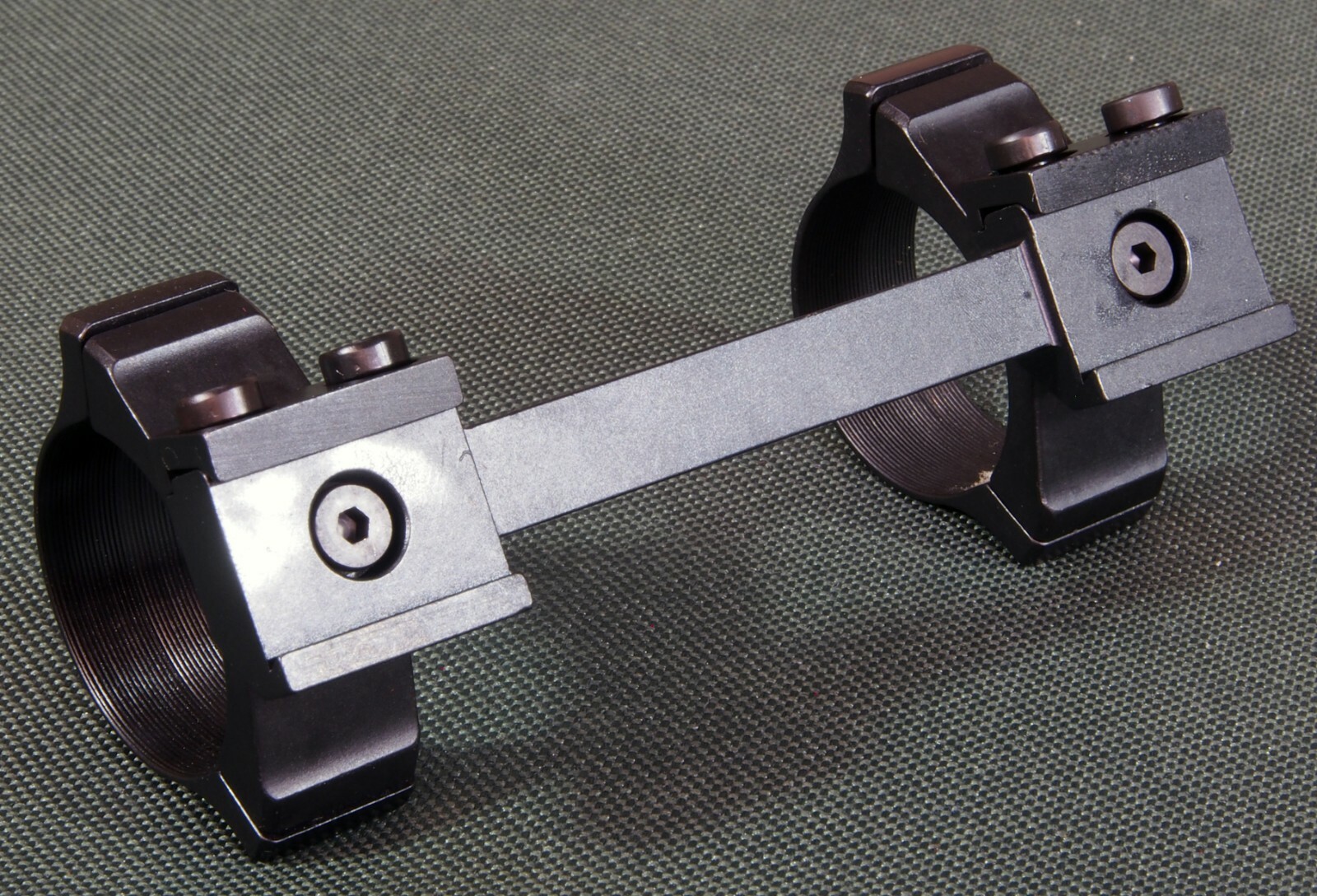 BRNO #2 scope mounts, 1 PIECE, 1 inch rings, Quality STEEL BLUE.