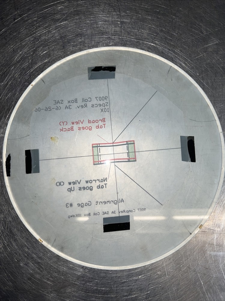 Nikon Profile Projector Model 6C Glass Front