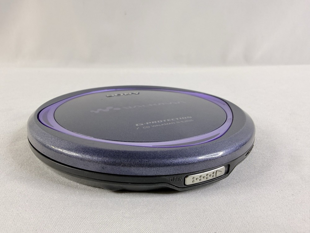 Sony D-EJ825 Portable CD Player And Adapter Working Condition, Needs Batteries
