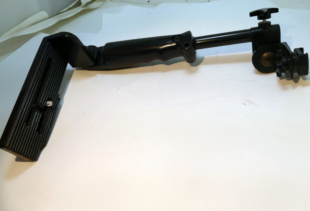 Siegelite Folding Camera Flash Bracket telescoping adjustable left hand