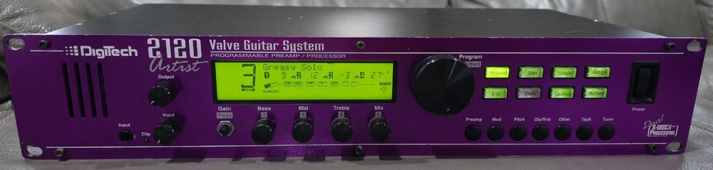 DigiTech 2120 Artist Valve Guitar System