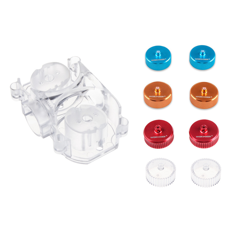 Workermod Flywheels Upgrade Canted Cage PC for STRYFE RAPID STRIKE Toy