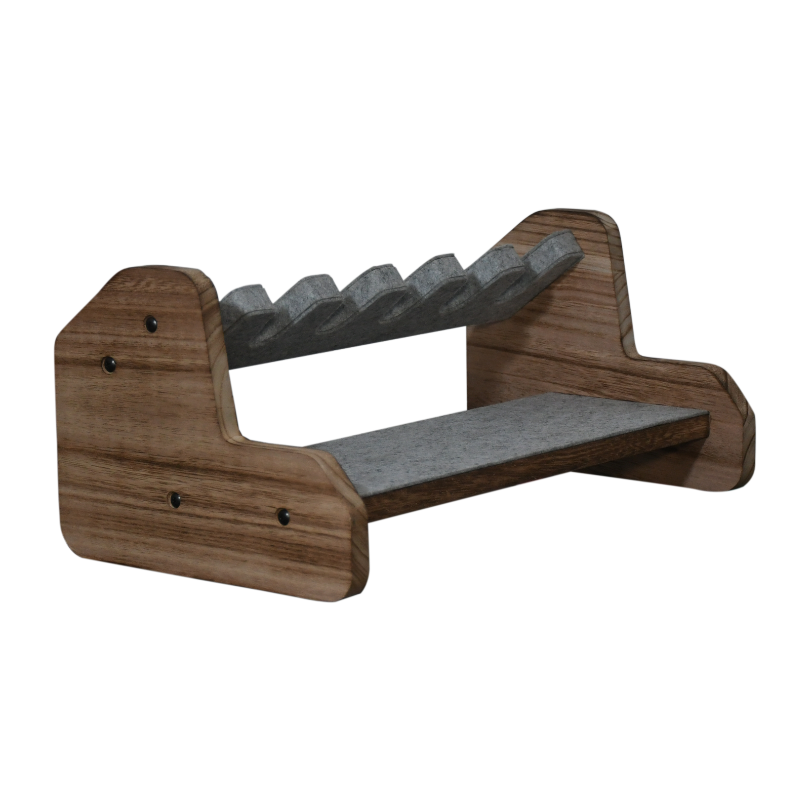 Gun Pistol Rack Firearm Handgun Display Holder Cabinet Storage Safe Organizer US