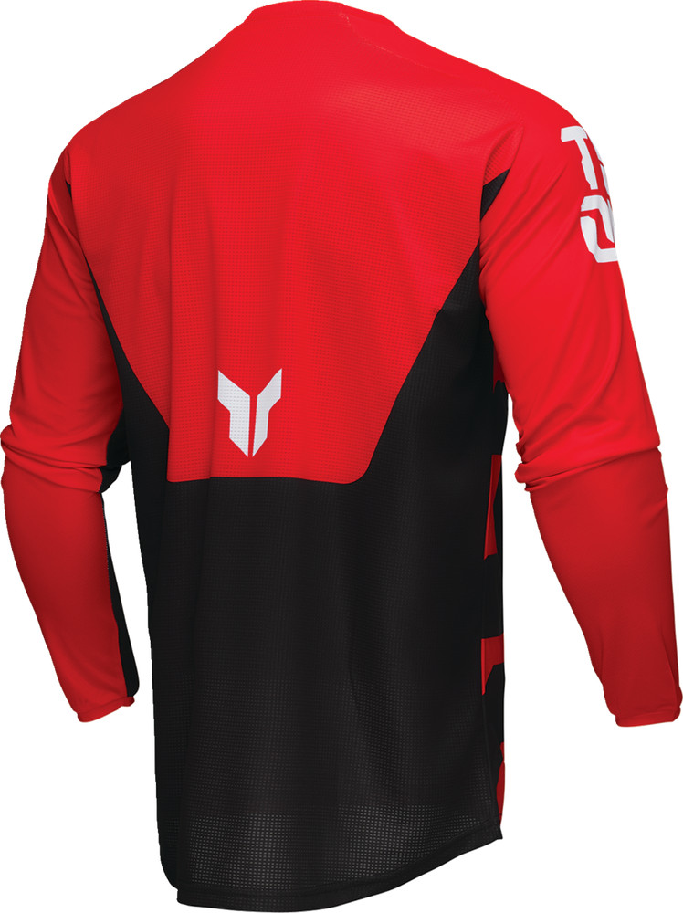 Thor 2025 LAUNCHMODE Forge Motocross Offroad Jersey Pant Combo Red