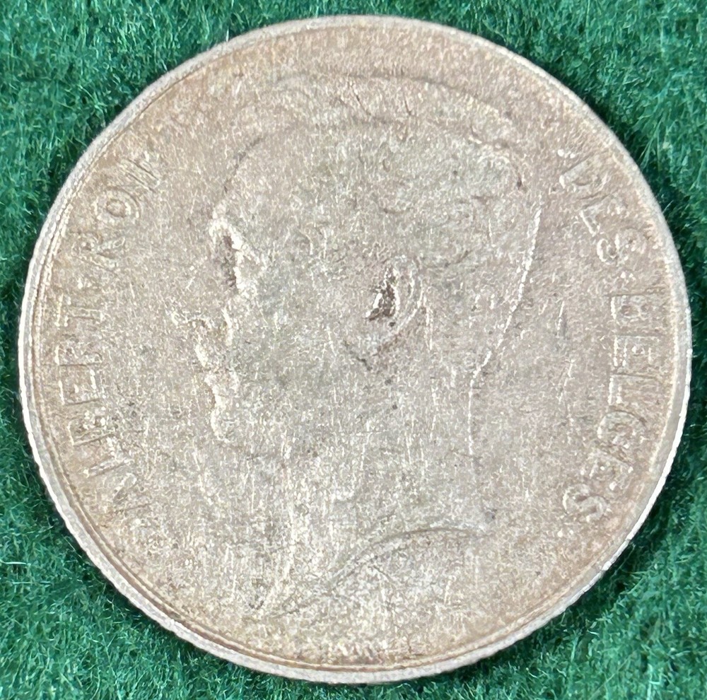 1911 Belgium 1 Franc