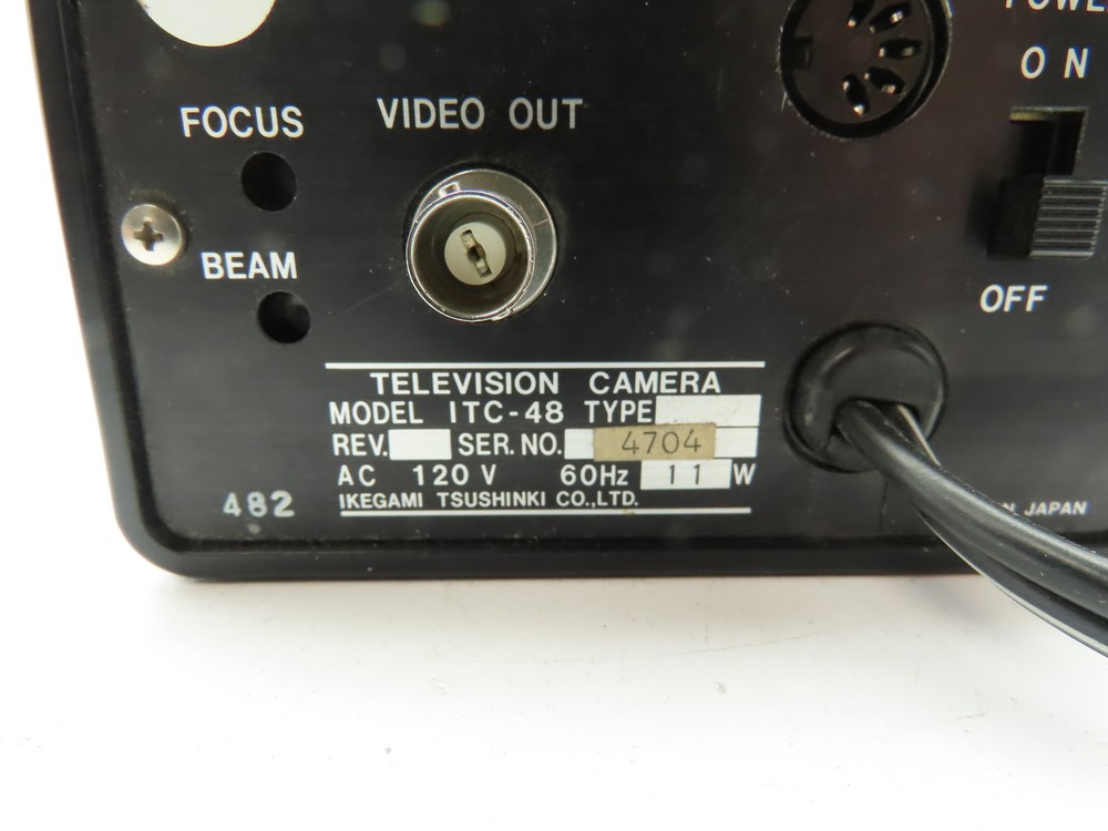 Cognex ITC-48 TV Camera Focus Lock Optical 120V