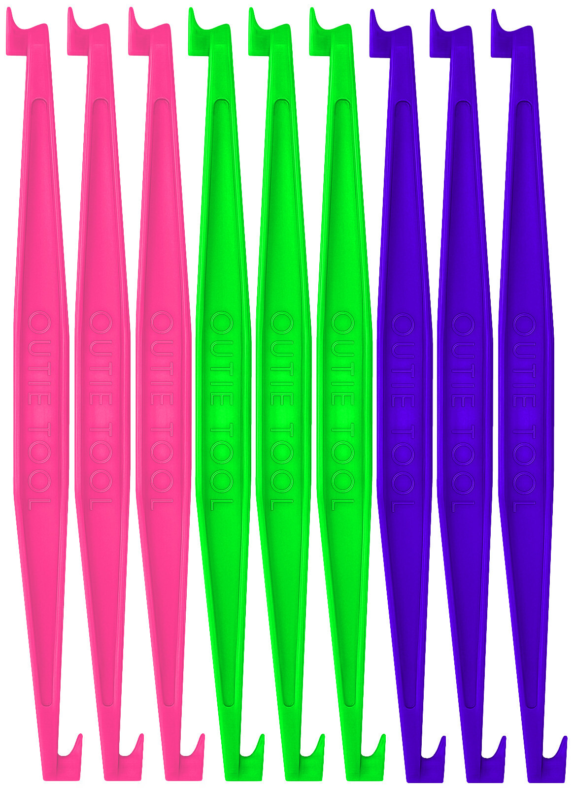 Outie Tool | 2 in 1 Clear Aligner Invisible Braces Removal Tool | 60 Pack