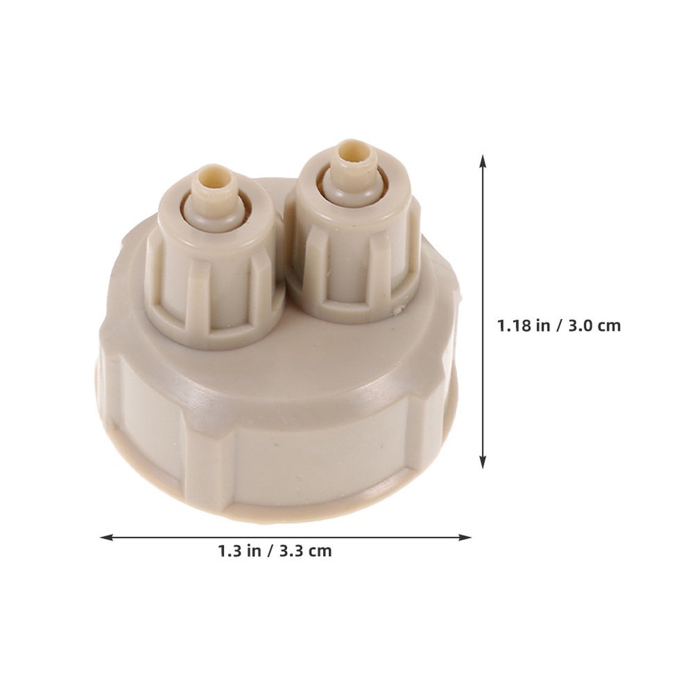 5 Pcs Quick Tightening Co2 Bottle Cap Aquarium Reactor Air Diffuser Caps