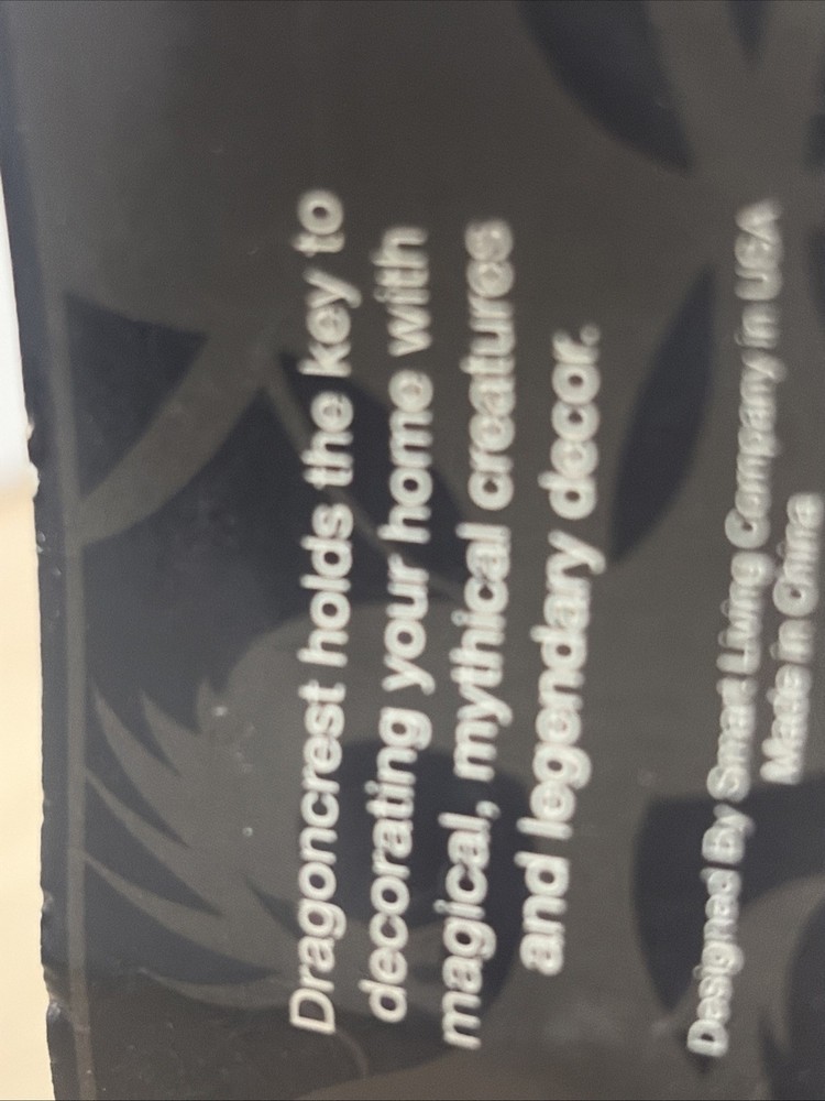 Sword in Stone Dragon Statue Figurine