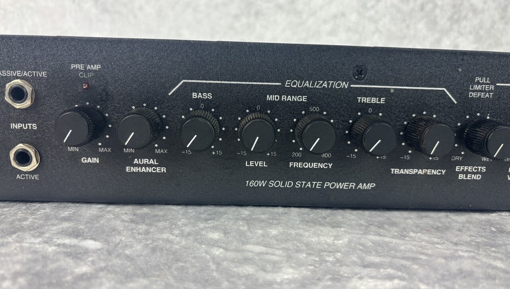SWR Workingman's 160 bass amp head