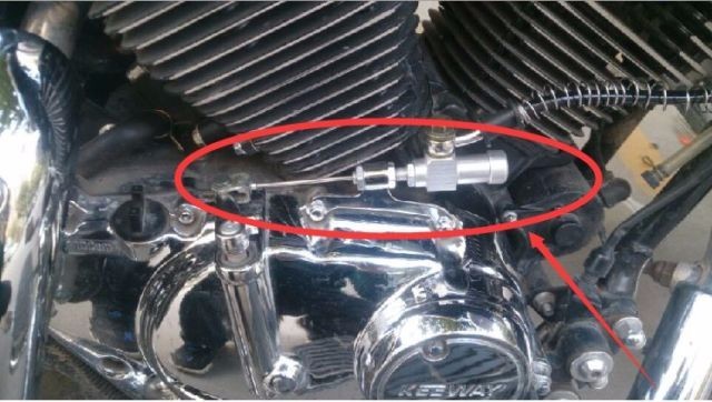 Motorcycle modified hydraulic clutch pull clutch slave cylinder Efficient pump