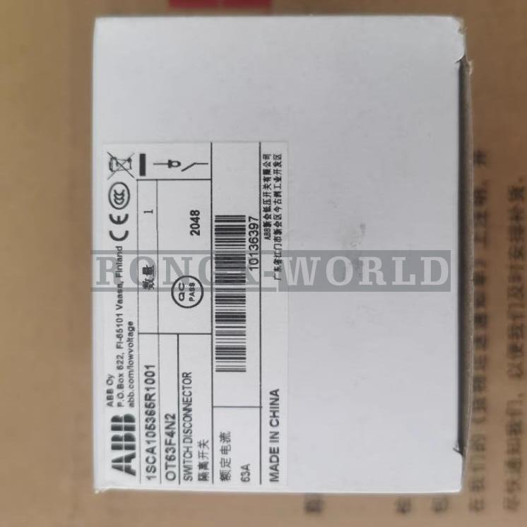 One ABB OT63F4N2 isolation switch new