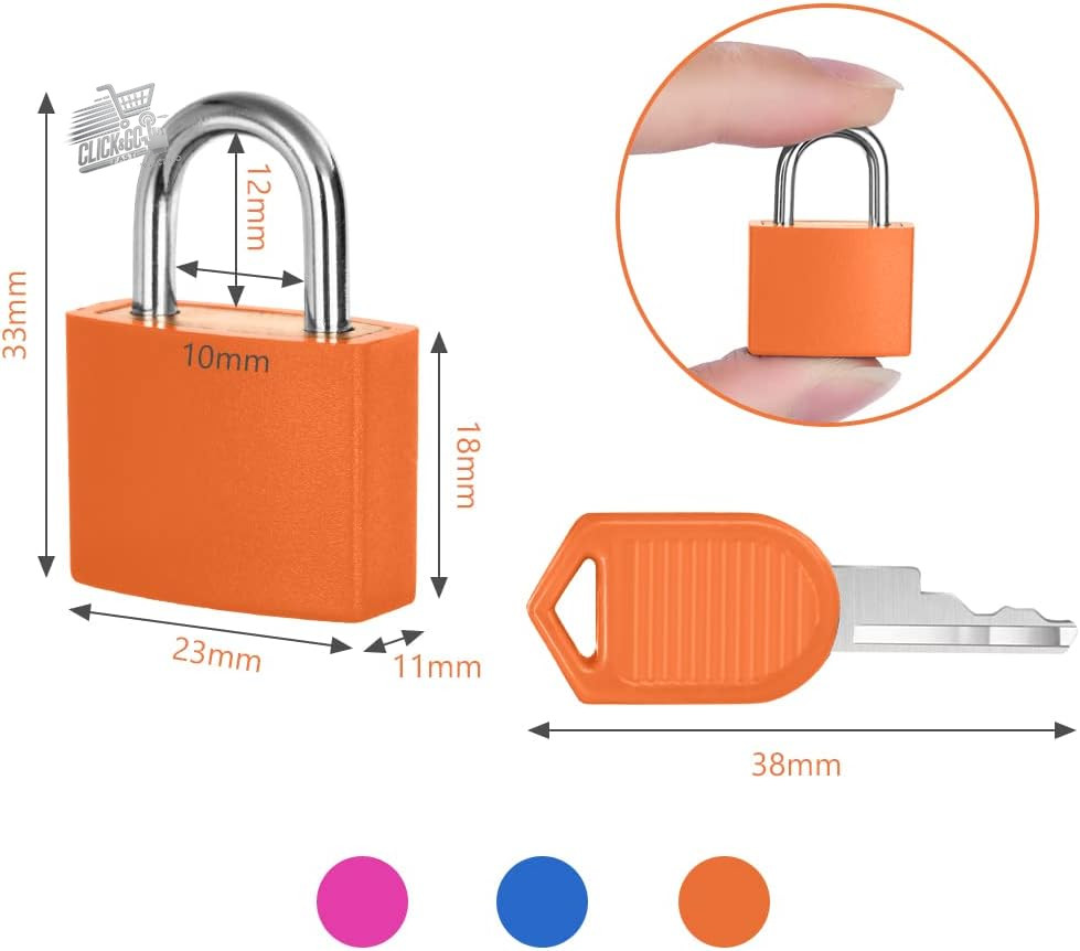4 key locks, luggage locks, suitcase lock, 4 colors,