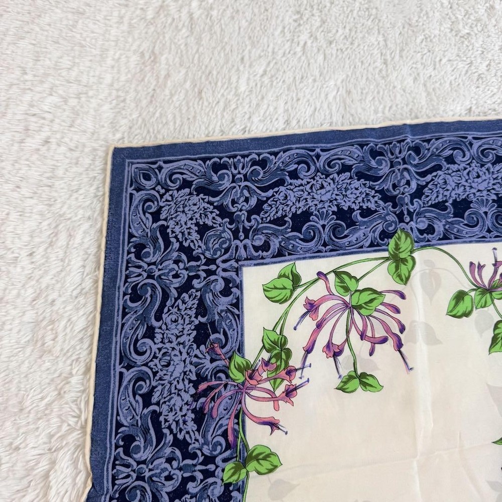 Christian Dior Large Scarf Floral Pattern