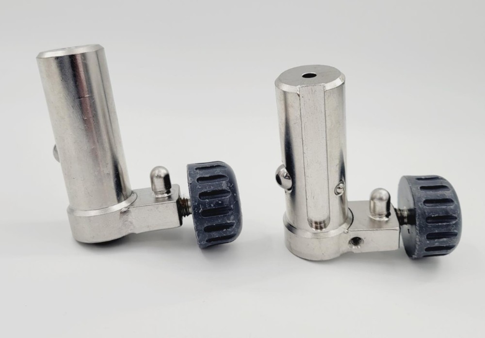 Getinge 1132.81A Left & Right Maquet Pole Clamp Table Attachments
