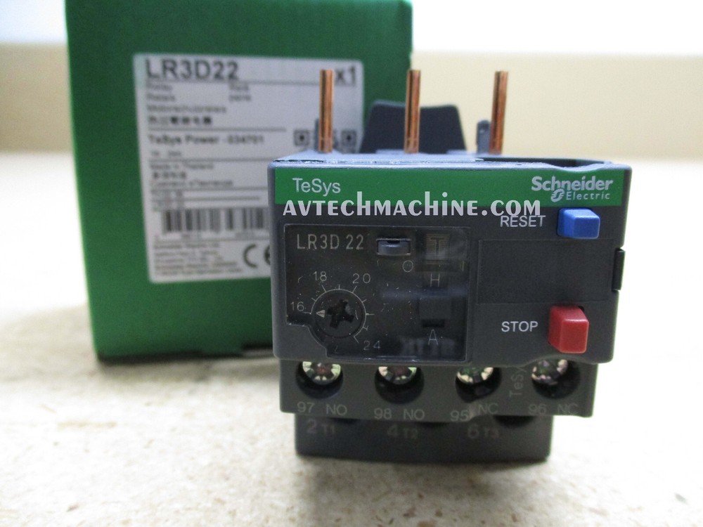 LR3D22 Schneider Telemecanique Thermal Overload 16 - 24A