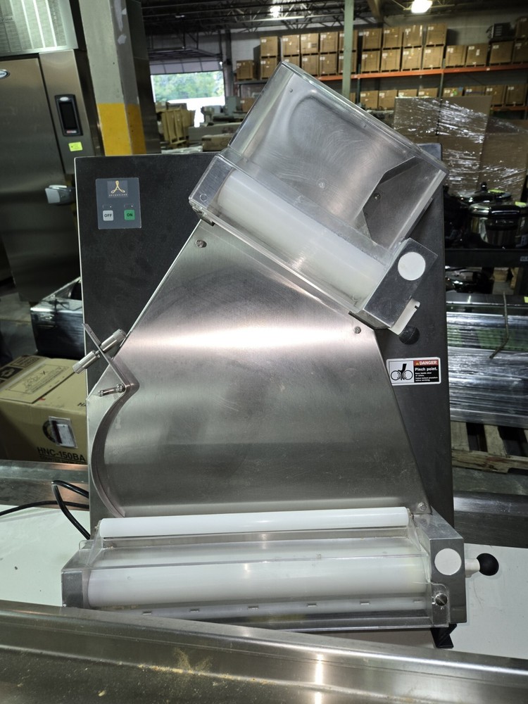 Arcobaleno APS160 Countertop 16"  Double Pass Pizza Sheeter,