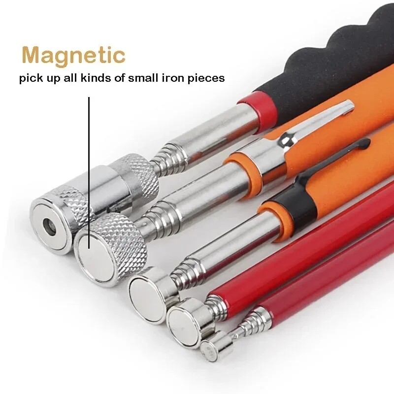 Telescopic Adjustable Magnetic Pick-Up Tools Grip Extendable  for Picking Up Nut