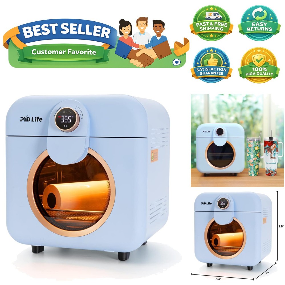 Professional Mini Sublimation Oven - 12L with Touch Control & Ceramic Interior
