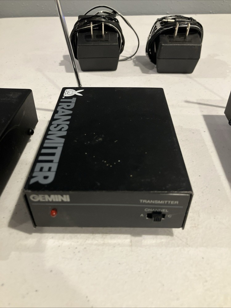 Vintage Gemini Transmitter & Receivers Working Condition W/ Power cord