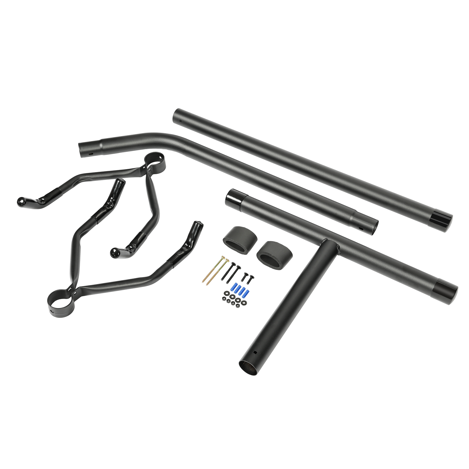 Bike Storage Gravity Stand Space-Saving Bike Rack W/Adjustable Arm Holds 2 Bikes