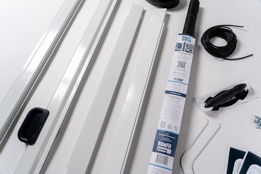 Sliding Screen Door Replacement Kit 48in White RiteScreen