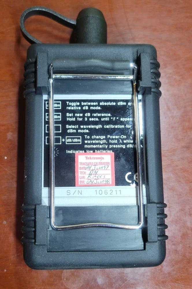 Tektronix Tek Top200 Power Meter Fiber Optics Electronics