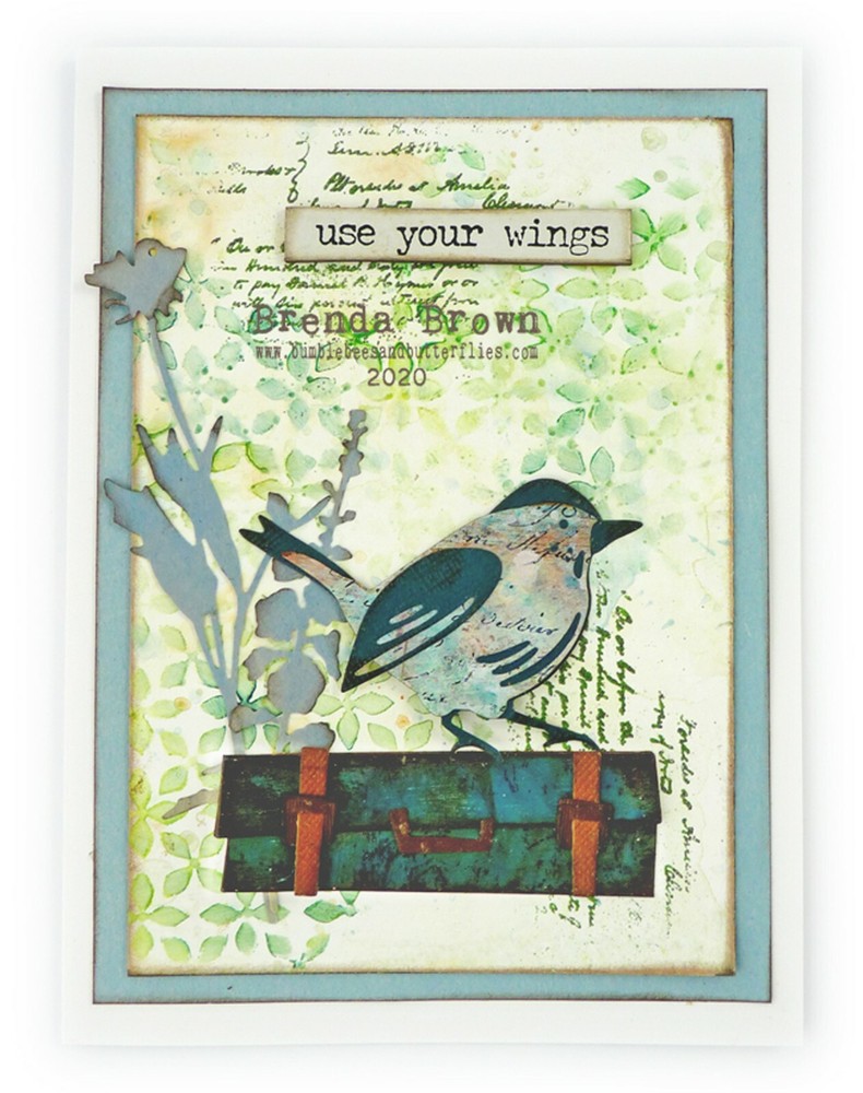 Sizzix Thinlits Feathered Friends 6pc die set #664433 Retail $15.99 by Tim Holtz