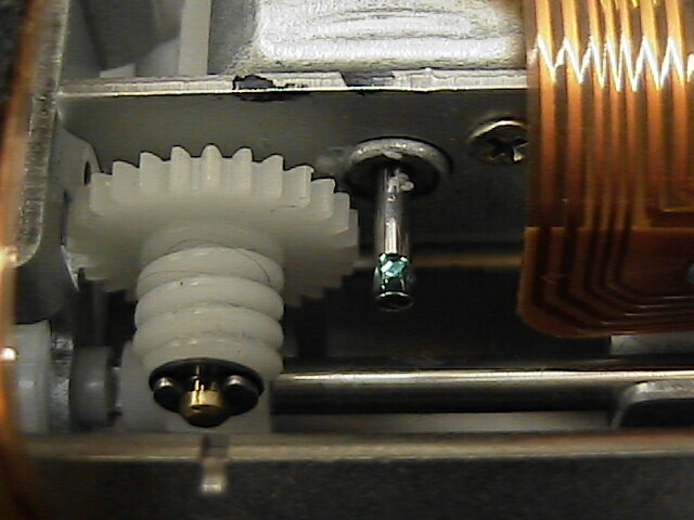 Bose LS20 CD player load motor replacement gear