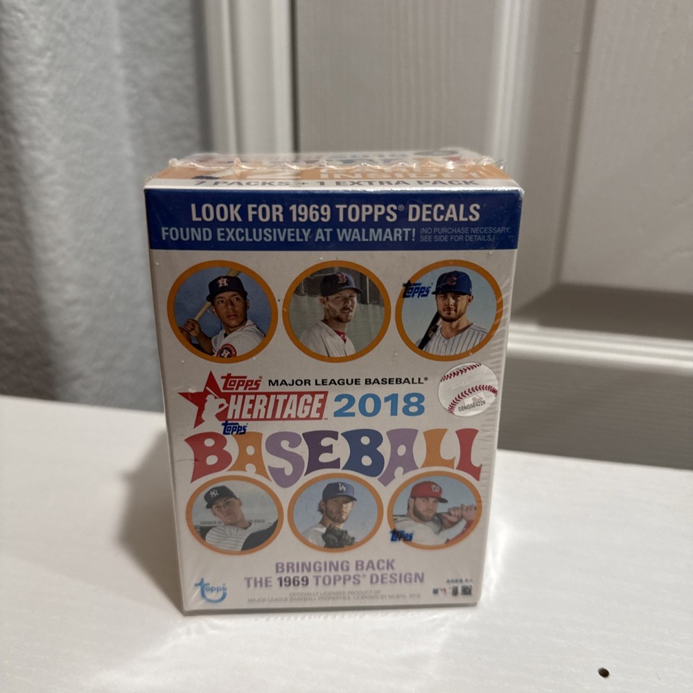 2018 Topps Heritage Baseball ⚾️ Blaster Box