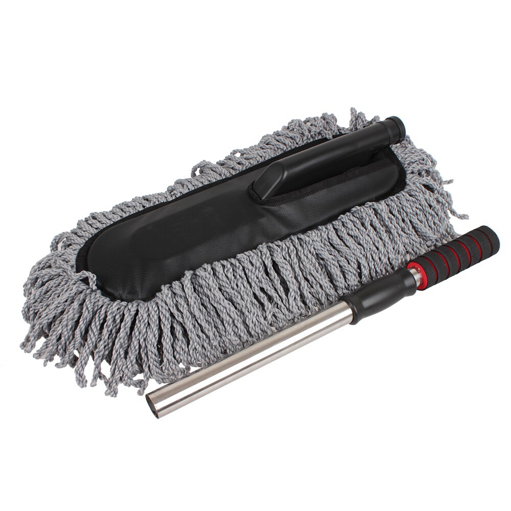 Retractable Car Cleaning Brush Car Duster Multi-function Microfiber Duster