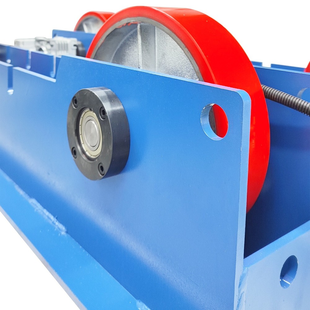 220V 3T Dual Motor Drive Remote Control Adjustable Welding Turning Roller Table