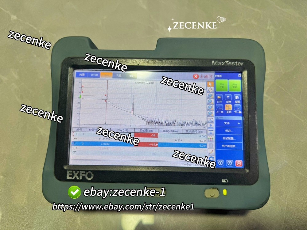 EXFO MAX-730B Optical Time Domain Reflectometer (OTDR)