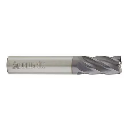 Carbide End Mill, 3In, Gm12f4,  Gm12f4