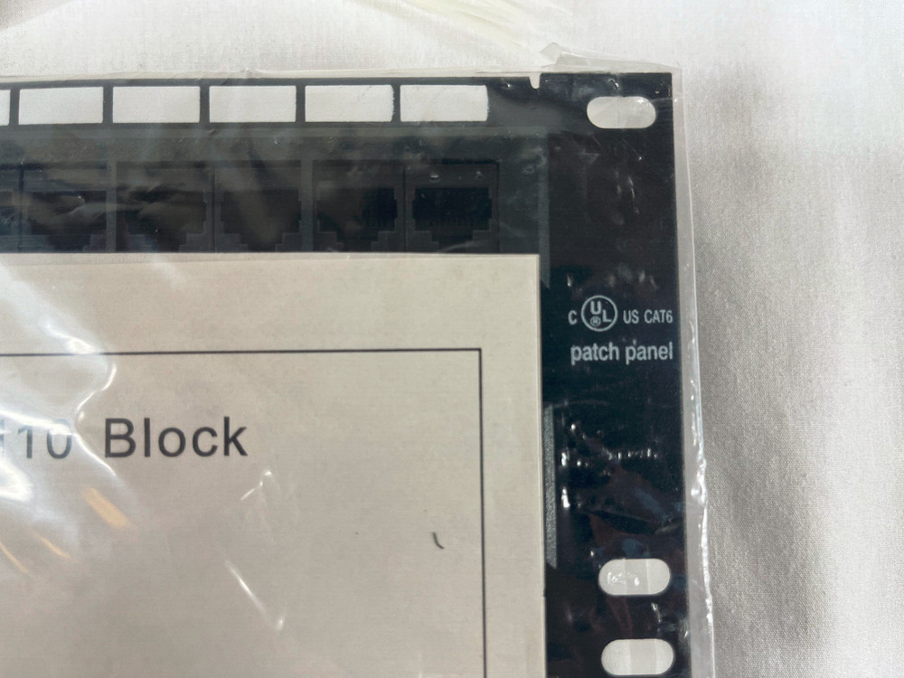 Patch Panel UTP 96 Port Ethernet CAT6 RJ45 110 also CAT5 with Removable Modules