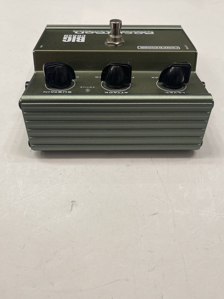 Rocktron Big Crush Compressor Sustainer Compression Guitar Effect Pedal *READ*