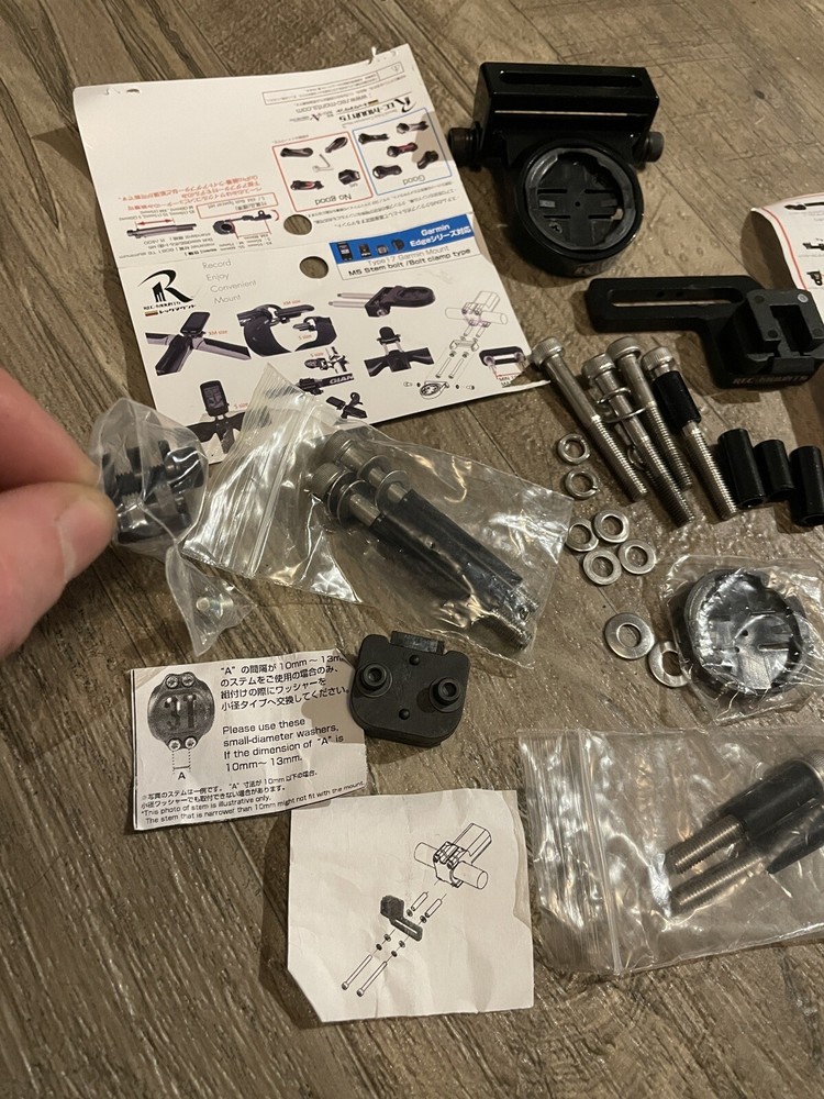 REC-MOUNTS Lot Combo mount for Garmin Type 17 Stem bolt type Cateye