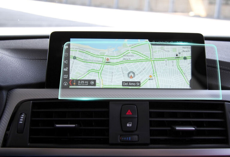 Crystal Clear Screen Protector for 2018 BMW 440i Vehicle Navigation