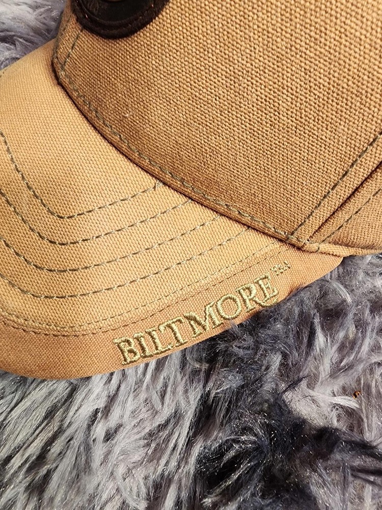 Biltmore Embroidered Beige Baseball Cap