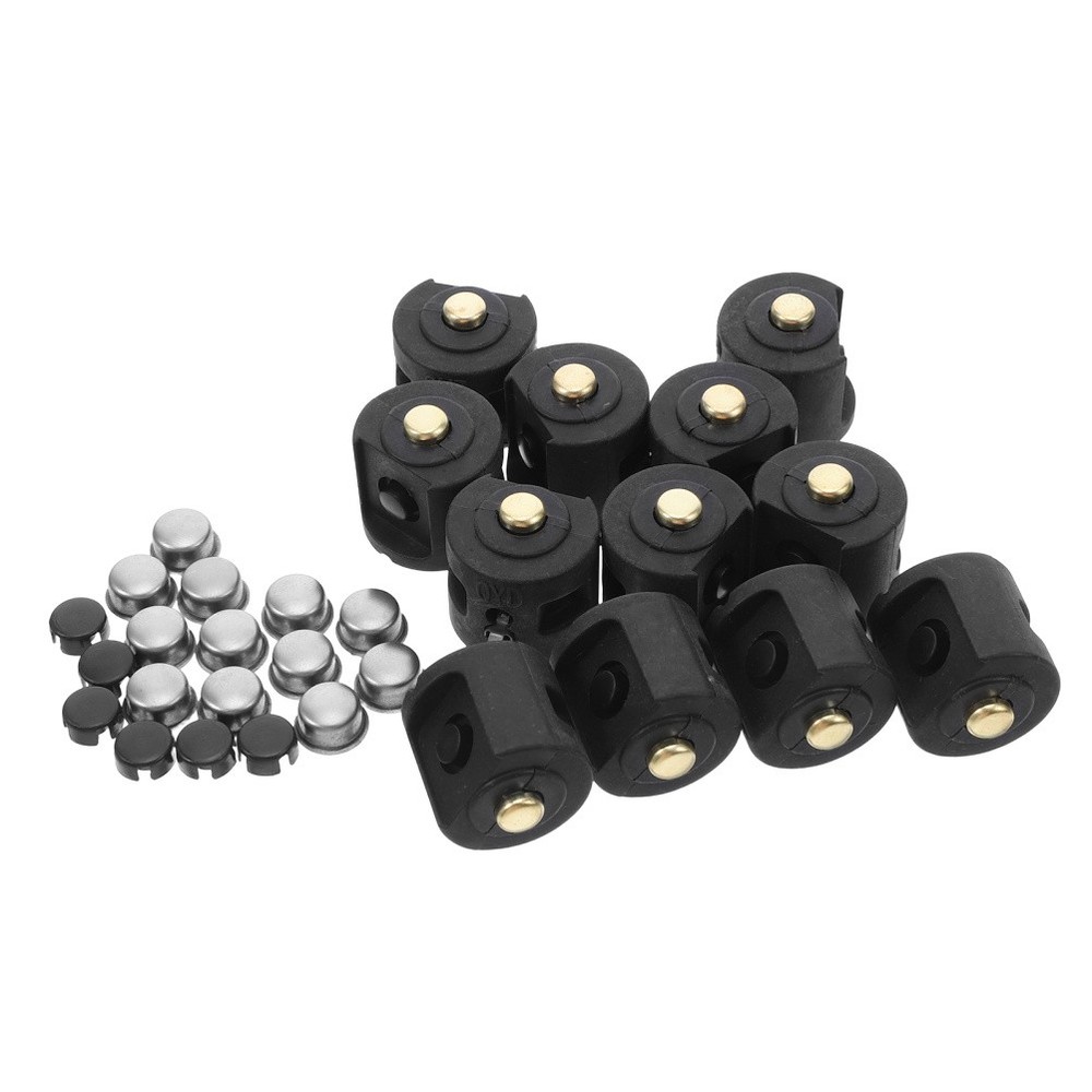 12 sets LED Flashlight Switch Cap Soft Boot Cover for Push Button Switch