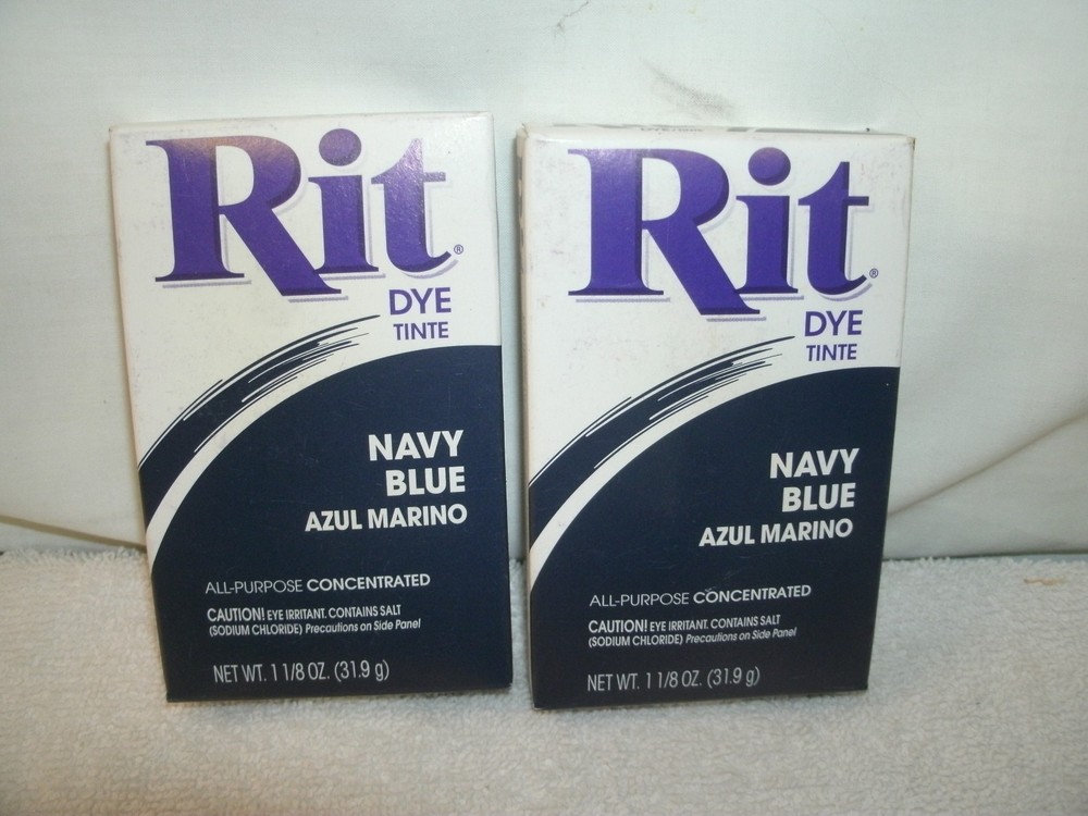 Rit All-Purpose Powder Dye--NAVY BLUE-- [2]--Unopened