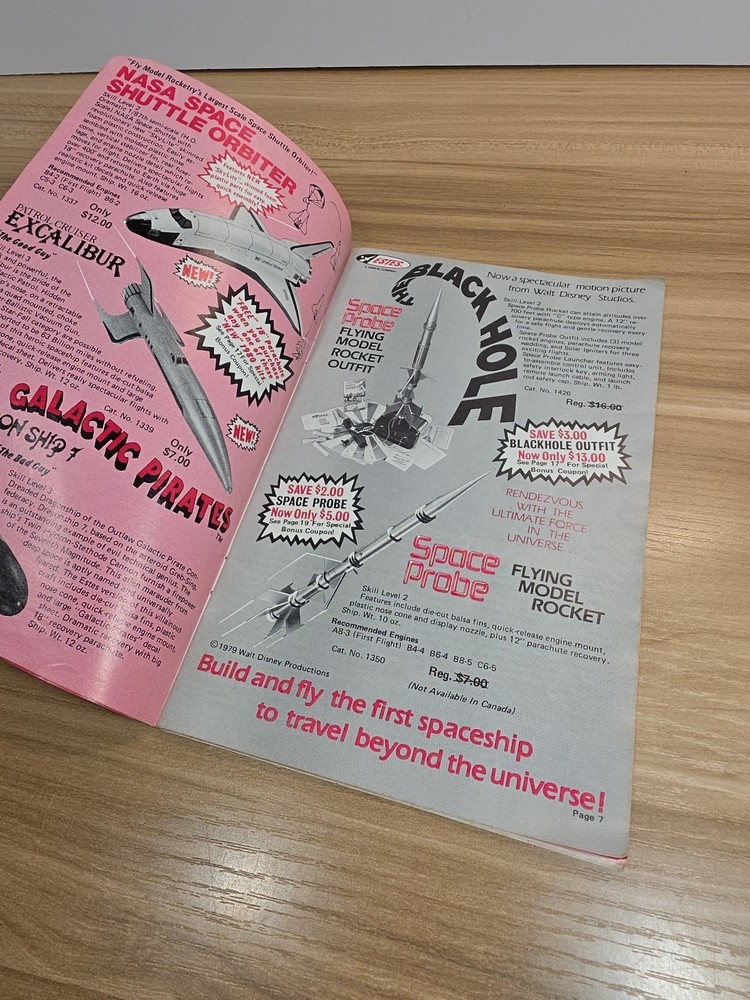 Estes Flying Model Rocket Catalog 1980 Spring Rocketry