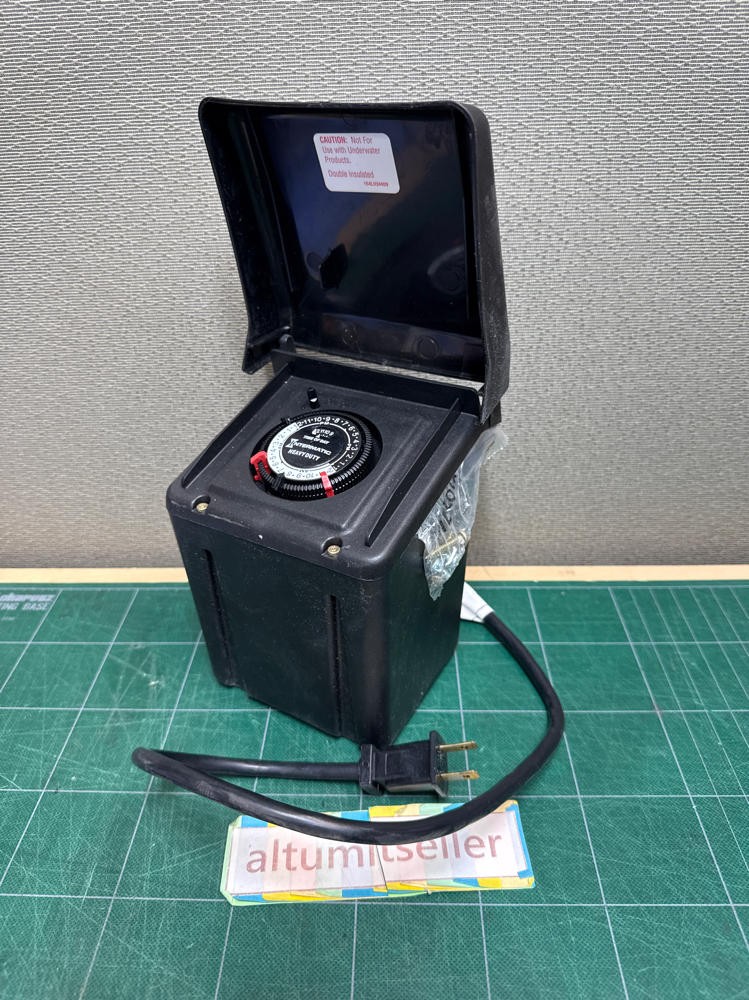 Intermatic Malibu Power Pack 121W ML121T Low Voltage Transformer with Timer