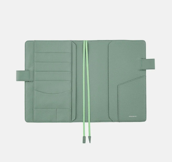 Hobonichi Leather: Water Green A5 Size Cover ONLY
