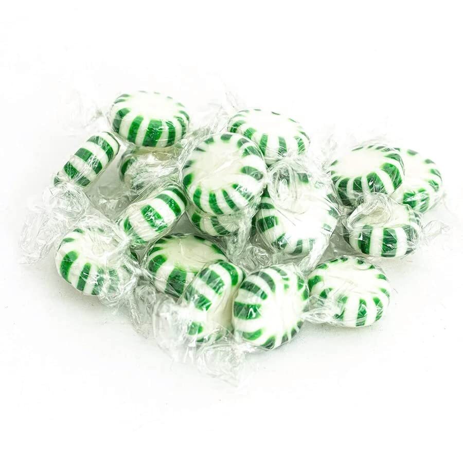 Bayside candy Mints Collection (Spearmint Starlight Mints, 1LB)