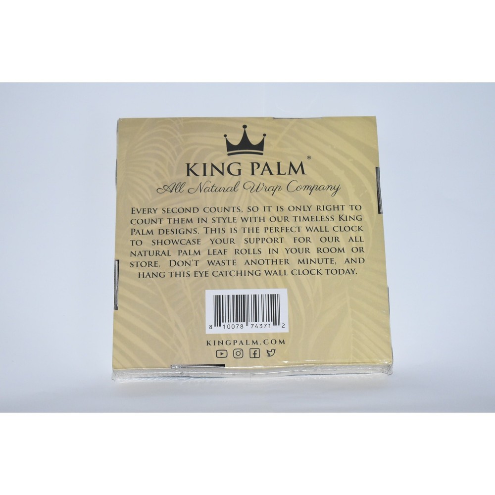 king palm clock