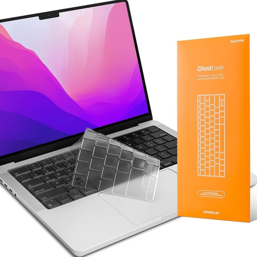 GhostCover Ultra Thin Keyboard Cover Protector, Compatible with MacBook Pro...